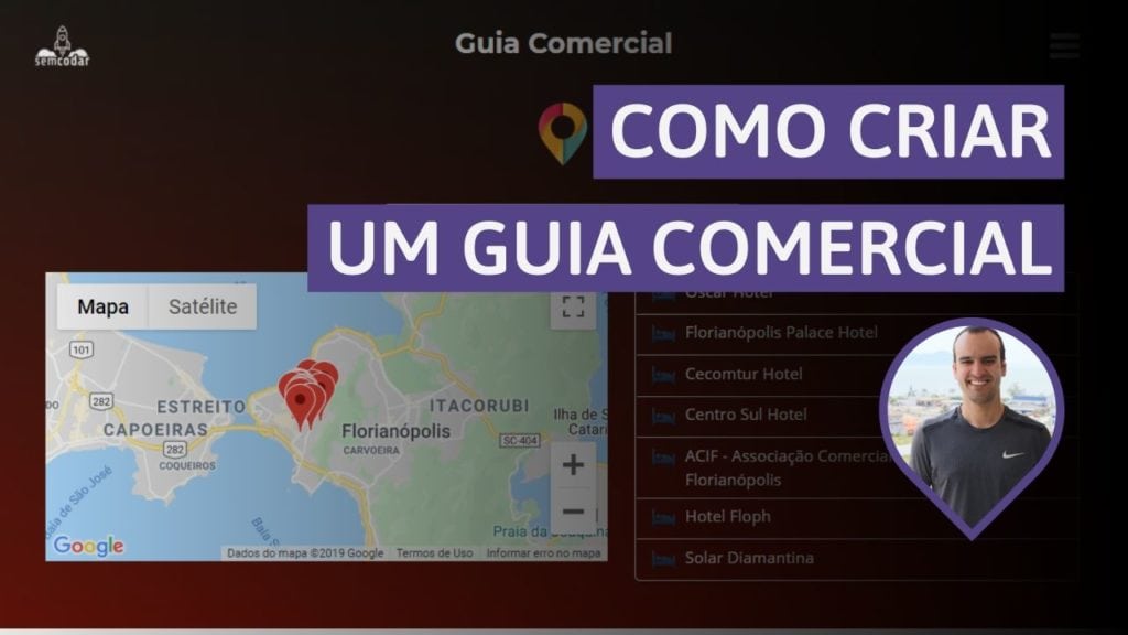 Como Criar um Aplicativo Guia Comercial integrado com Google Locais 7